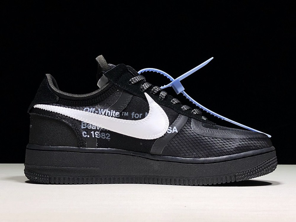 Off-White x Air Force 1 Low Black